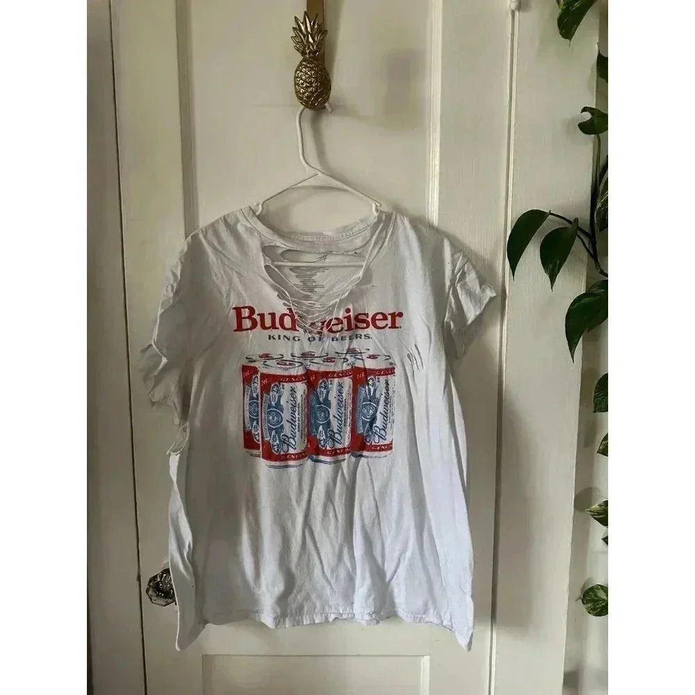 Budweiser Women’s size Large t-shirt